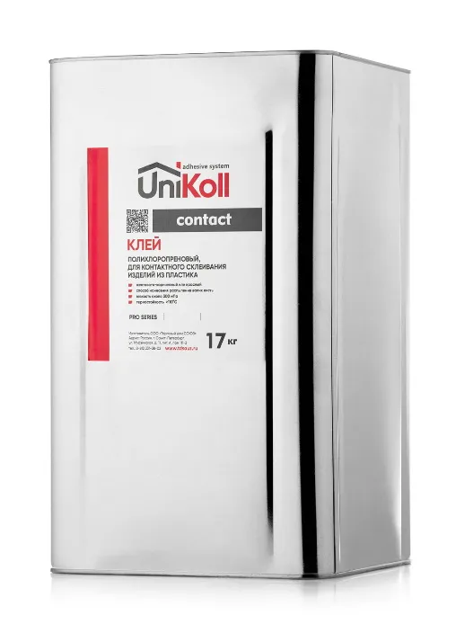 Клей  UniKoll contact   Red (ведро 17 кг)